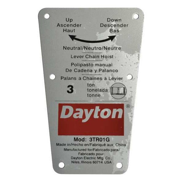 Capacity Label