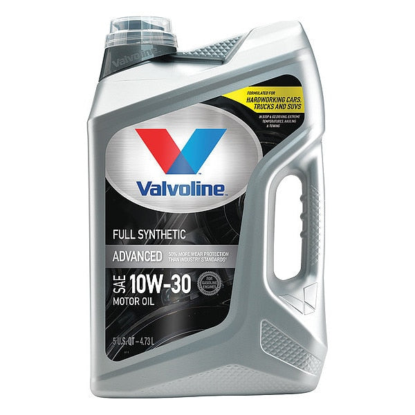 Motor Oil, 10W-30 SAE Grade, 5 Qt.