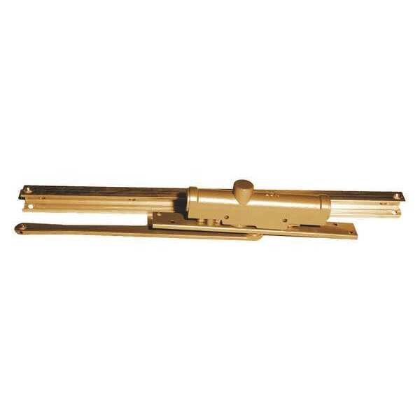 Manual Hydraulic 3130 Series Concealed Closers Door Closer Standard Duty Interior, Matte Brass