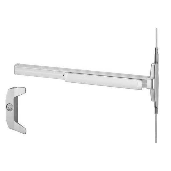 Concealed Vertical Rod, 36 in. Door W
