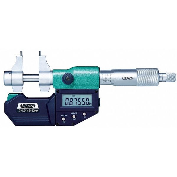 Inside Micrometer, Adjustable Rod Type, .00005