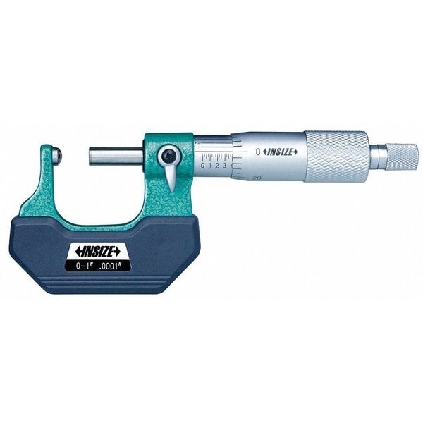 Spherical Micrometer, Ratchet Thimble