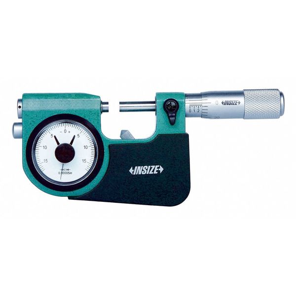 Indicating Micrometer, Flat Anvil, 1 to 2