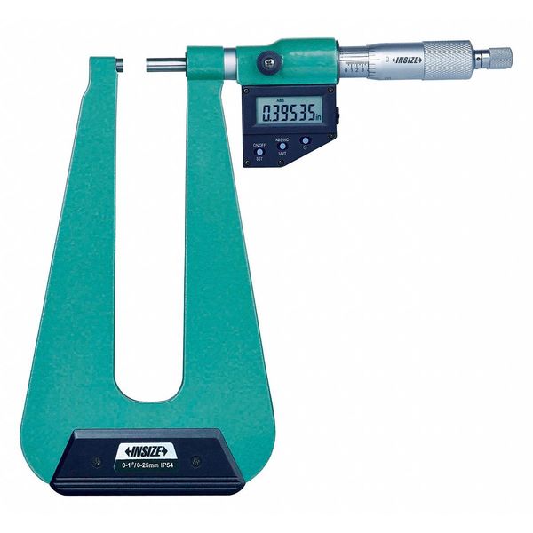 Sheet Metal Micrometer, Flat Anvil