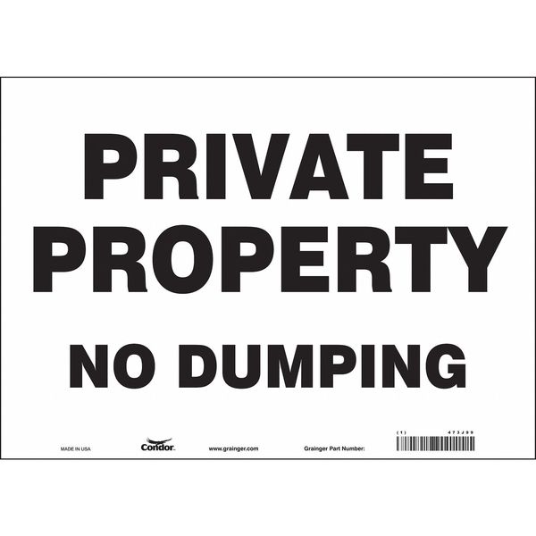 Safety Sign, 10 in Height, 14 in Width, Vinyl, Horizontal Rectangle, English, 473J99