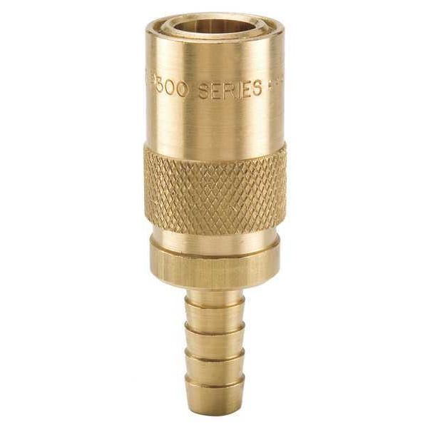 Hydraulic Quick Connect Hose Coupling, Brass Body, Sleeve Lock, Moldmate Series