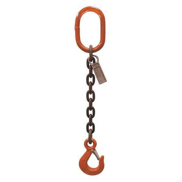 Chain Sling, 9/32in Size, 6 ft L, SOS Sling