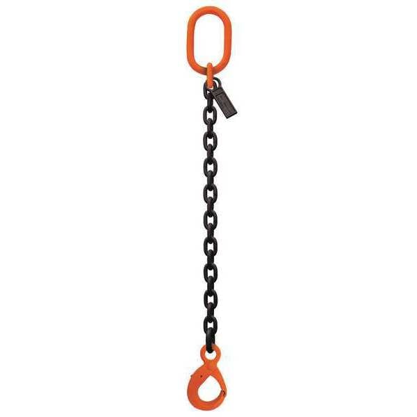 Chain Sling, 1/2in Size, 6 ft L, SOL Sling