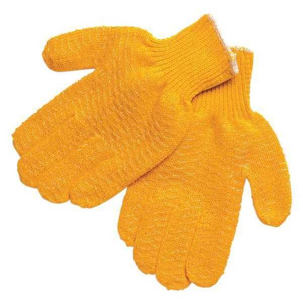 Knit Gloves, L, Terry/Polyester, PK12