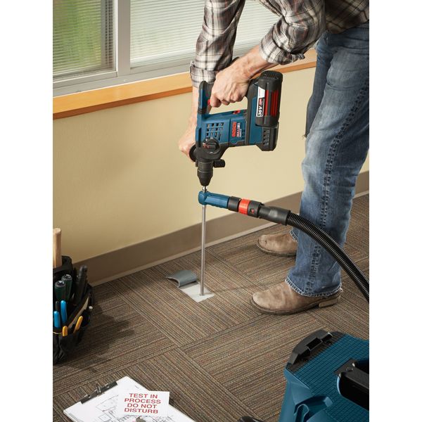 4-Cutter Hollow Hammer Drill Bit 5/8