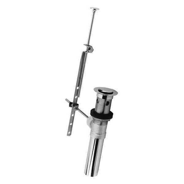 Pop-Up Lavatory Drain, Chrome Brass