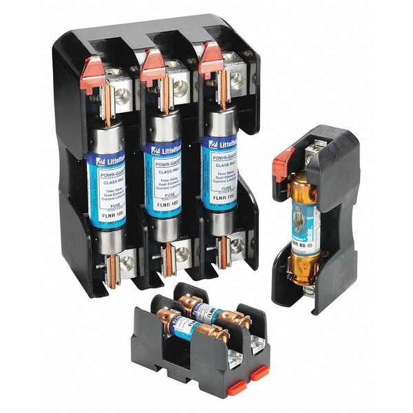 Fuse Block, Class R, Thermoplastic, 4.10