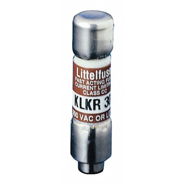 Fuse, Fast Acting, 9A, KLKR Series, 600VAC, 300VDC, 1-1/2