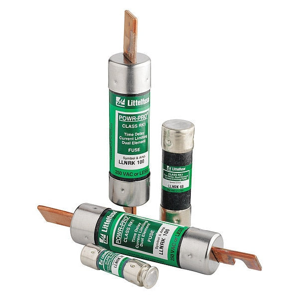 Fuse, Time Delay, 25A, LLNRK Series, 250VAC, 125VDC, 2