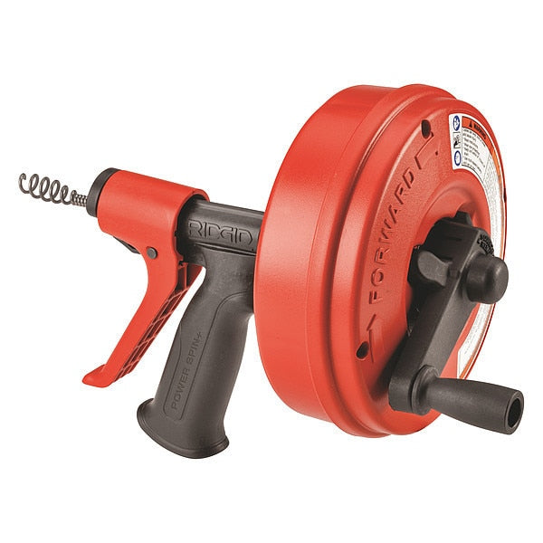 Drain Cleaner, Line Cap. Up to 1-1/4