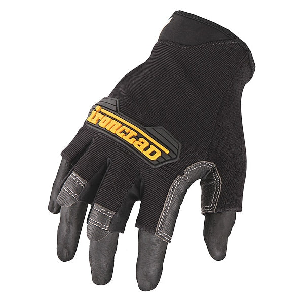 Impact Gloves, 2XL, Gray/Black/Yellow, PR
