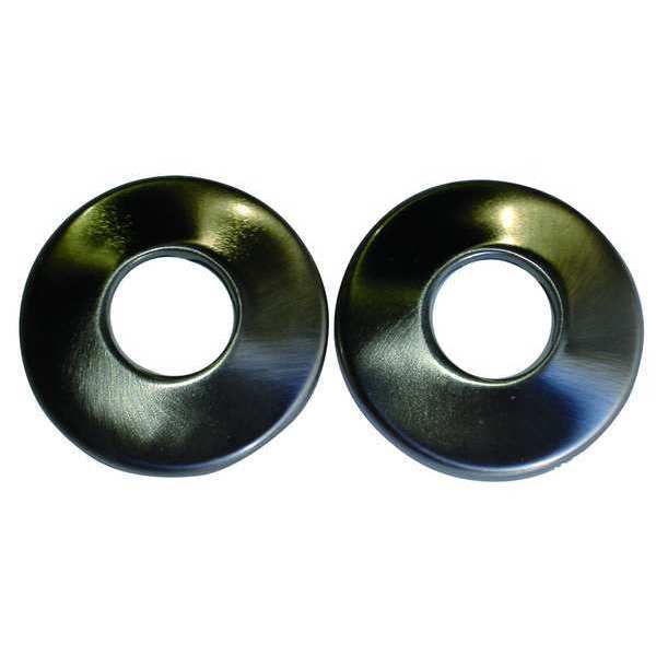 Rod Flanges, Satin Nickel, PR
