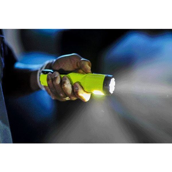 Black No Led Industrial Handheld Flashlight, 245 lm