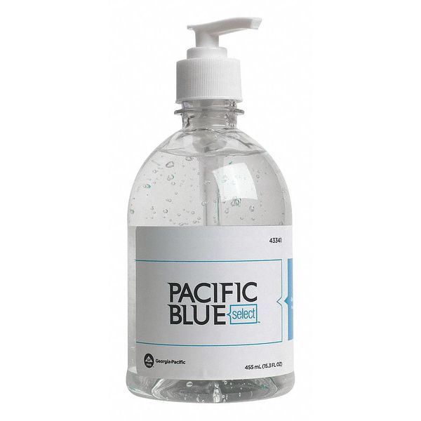 Hand Sanitizer, Unscented, 15oz, 43341, PK12