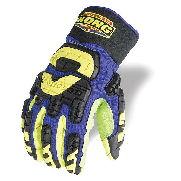 Impact Resistant Gloves, Slip-On, 3XL, PR