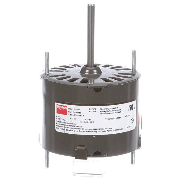 HVAC Motor, 1/150 HP, 1550 Nameplate RPM