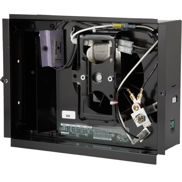 Recessed Electric Wall-Mount Heater, Recessed or Surface, 208/240V AC