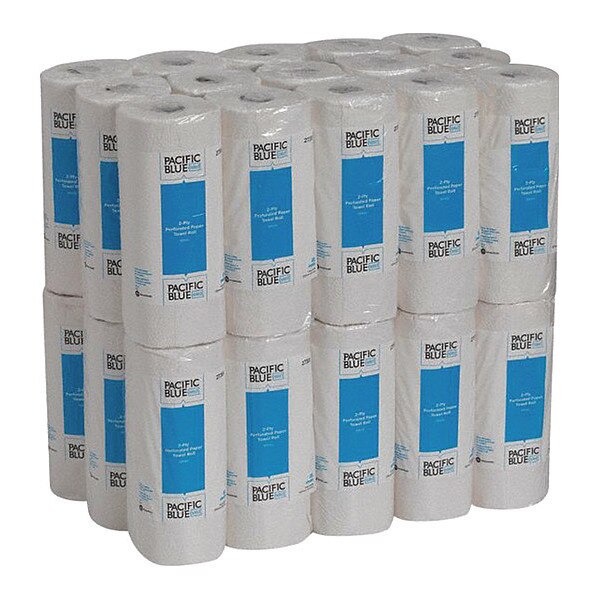 Pacific Blue Select Perforated Roll Paper Towels, 2, 85, 60 ft, White, 30 PK