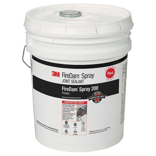 Fire Barrier Sealant, 5 gal., Red