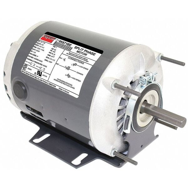 Mtr, 1/4, 1/8HP, 1725/1140RPM, 115V