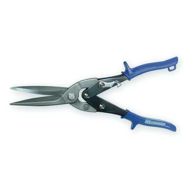 Metal Cutting Snip, Straight, 11 1/2 in, Alloy Steel
