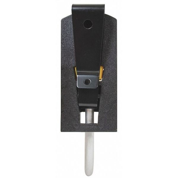 J Tool Storage Hook w/ Belt Clip, Silver/Black/Yellow