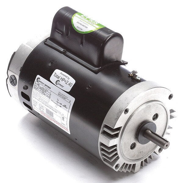 Pool Pump Motor, Permanent Split Capacitor, 2 HP, 56C Frame, 3,450 Nameplate RPM