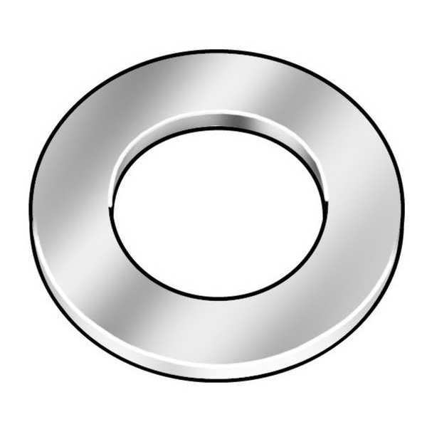 Flat Washer, Fits Bolt Size 7/8 in , Brass Plain Finish, 5 PK