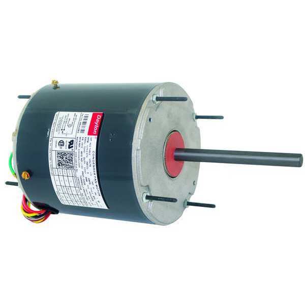 Condenser Fan Motor, 1/2, 1/5 HP, 1075 rpm