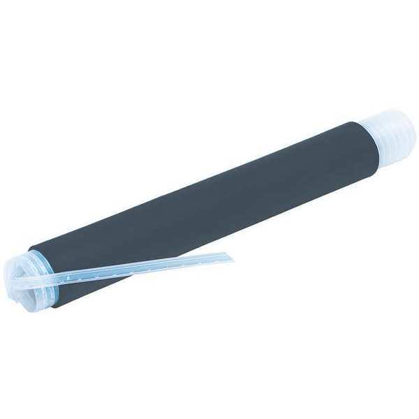Shrink Tubing, 0.72in ID, Gray, 2-1/2in
