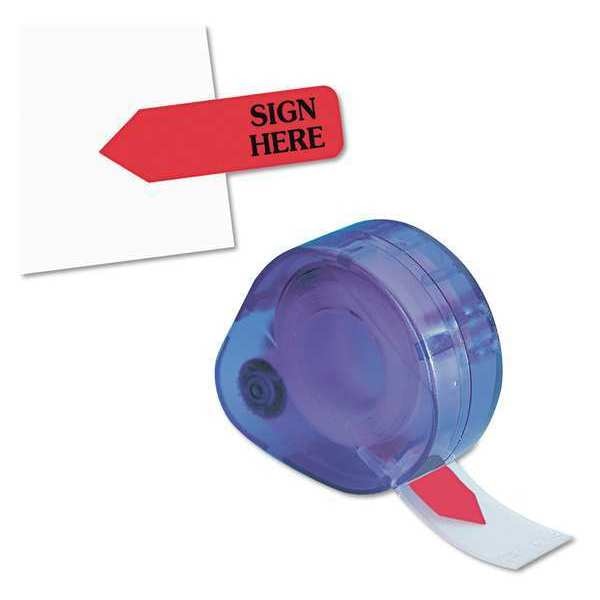 Flag, SignHere, Dispenser, Red, PK120