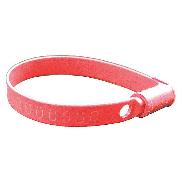 Security Truck Seals, MMH, Red, PK1000