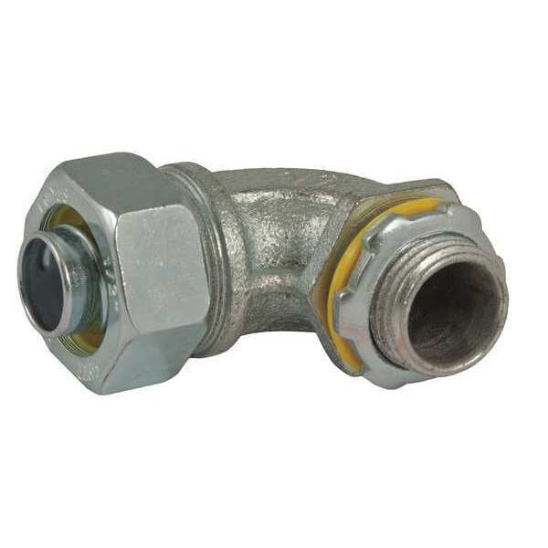 Noninsulated Connector, 2 In., 90 Deg
