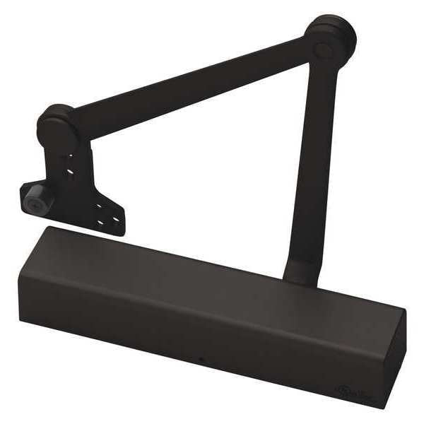 Manual Hydraulic Yale 2700 Door Closer Heavy Duty Interior and Exterior, Dark Bronze