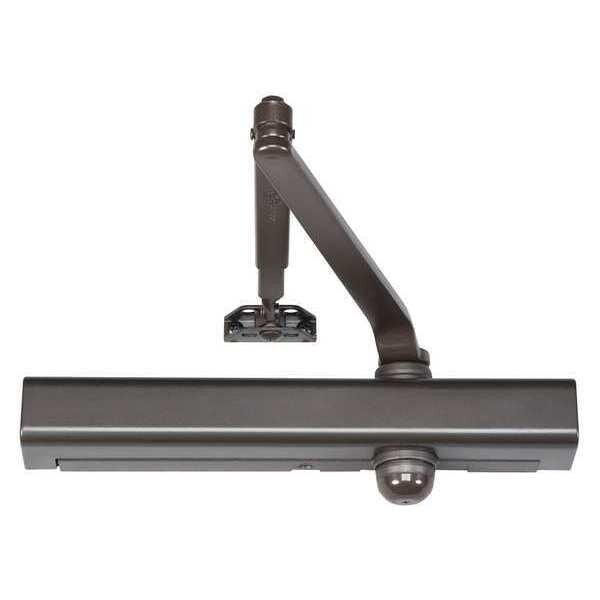 Manual Hydraulic Yale 3000 Door Closer Heavy Duty Interior and Exterior, Dark Bronze