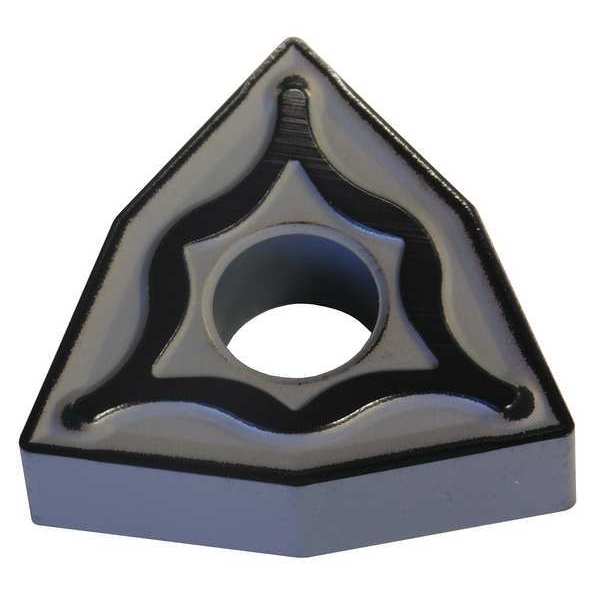 Turning Insert, Trigon, 1/2 in, WNMG, 3/64 in, Carbide