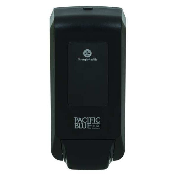 Soap/Sanitizer Dispenser, Black, Plastic