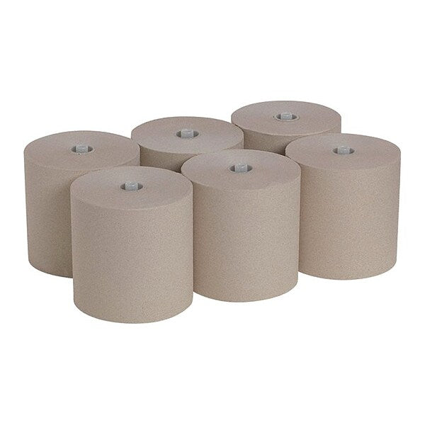 Pacific Blue Ultra Hardwound Paper Towels, 1, 1, 1150 ft, Brown, 6 PK