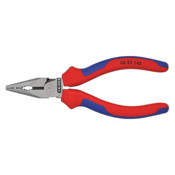 6 in Needle Nose Plier, Side Cutter Ergonomic Handle