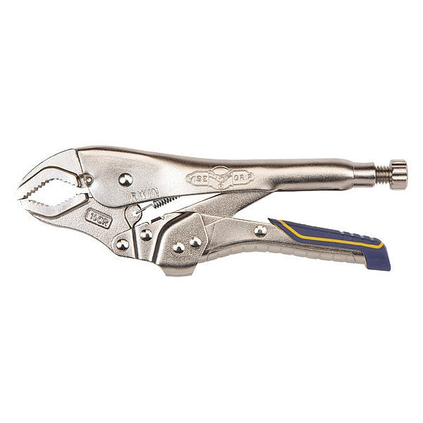 10 in Irwin Vise-Grip Hex Key Adjusting Screw Knurled Grip Locking Plier