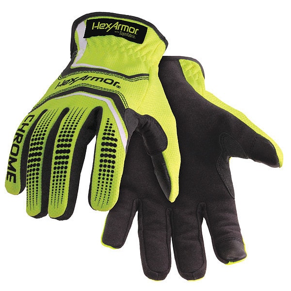 Cut Resistant Gloves, A8 Cut Level, Uncoated, S, 1 PR