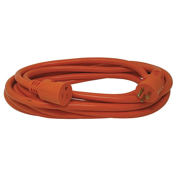 Extension Cord, 14 AWG, 125VAC, 100 ft. L
