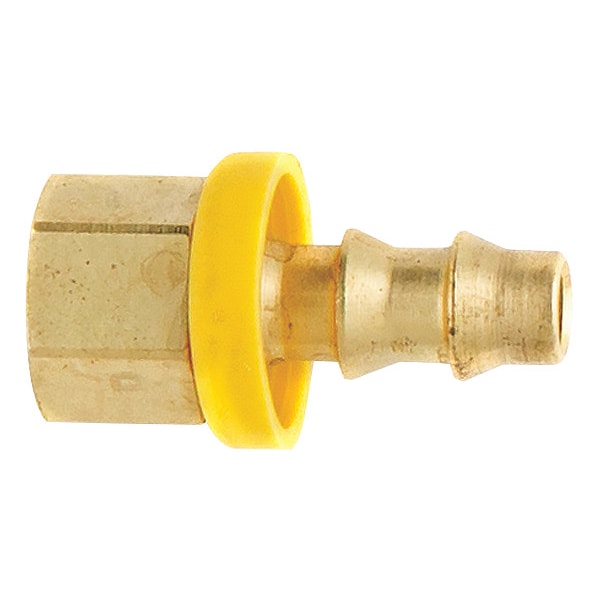 Hydraulic Hose Fitting, Brass, 7/16