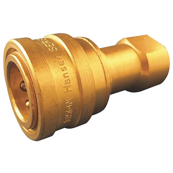 Brass, Female Half/Valved, 1 Inch Body