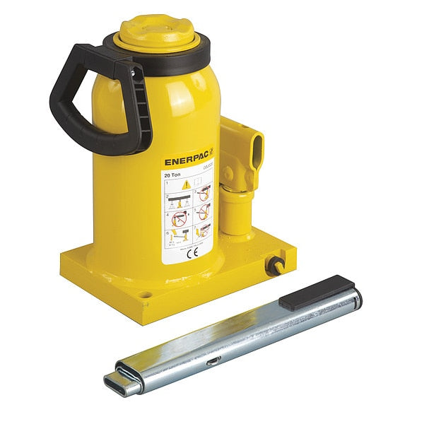 GBJ020A, 22 Ton, 5.91 in Stroke, Hydraulic Industrial Bottle Jack